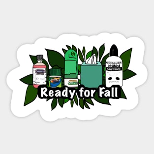 Ready for Fall - Allergy Edition Sticker